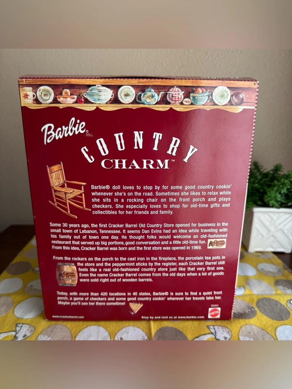 NIB Country Charm Cracker Barrel Limited Edition doll